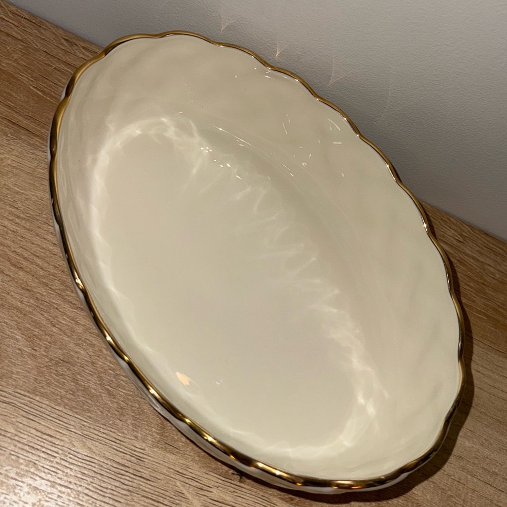 Lenox Lattice Oval Bowl - Picture 6 of 7